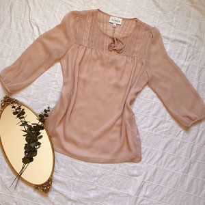 SABINE- Blush Blouse